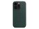 Apple iPhone Leder Case mit MagSafe, für iPhone 14 Pro, waldgrün