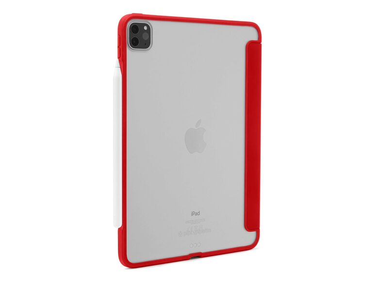 Pipetto Origami Case, Schutzhülle für iPad Pro 11" (2018/19/20/2021), rot