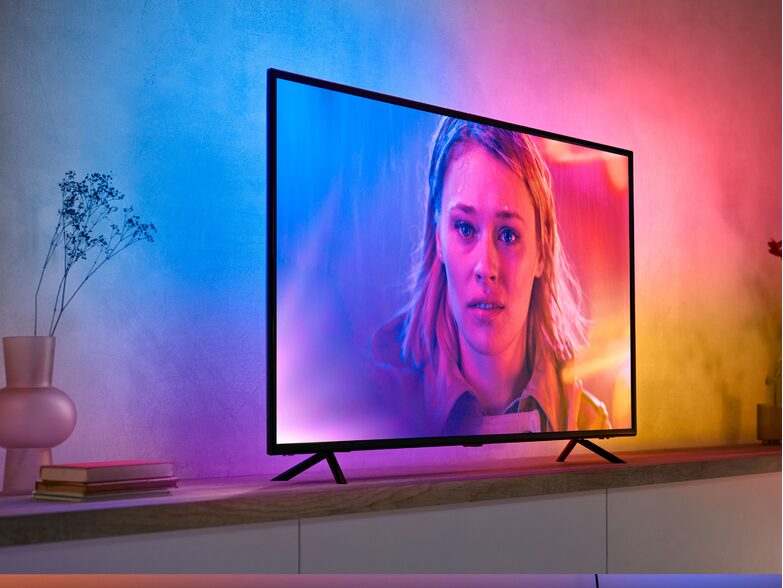 Philips Hue Play Gradient Lightstrip TV 65", Lichtband, White & Color Ambiance
