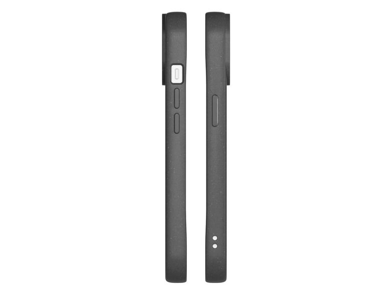 Woodcessories Bio Case MagSafe, Schutzhülle für iPhone 15 Plus, schwarz