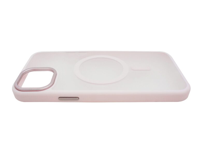 Networx Hybrid-Magnet-Case, Schutzhülle für Apple iPhone 15 Plus, pink