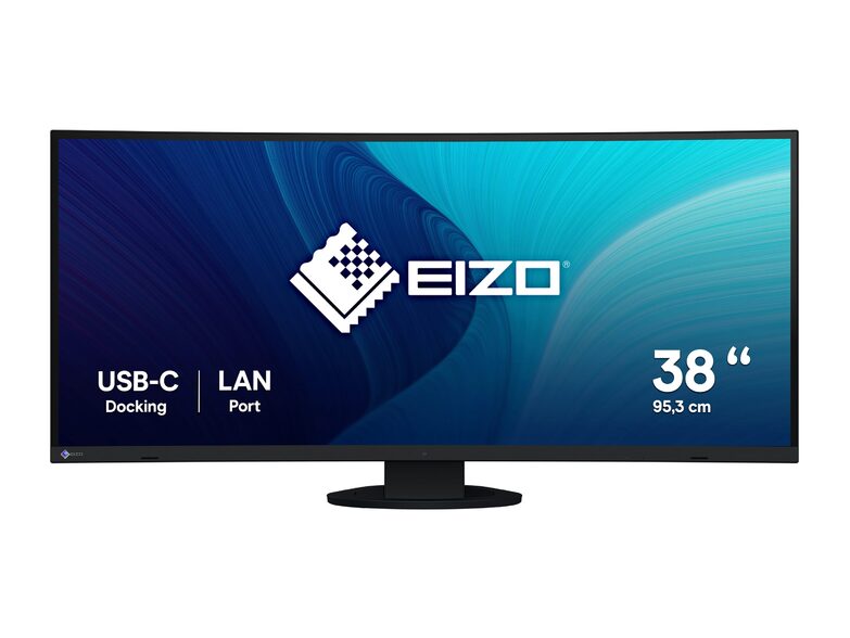 EIZO FlexScan EV3895-BK, 37,5" (95,3 cm) Curved-Ultrawide-Monitor, schwarz