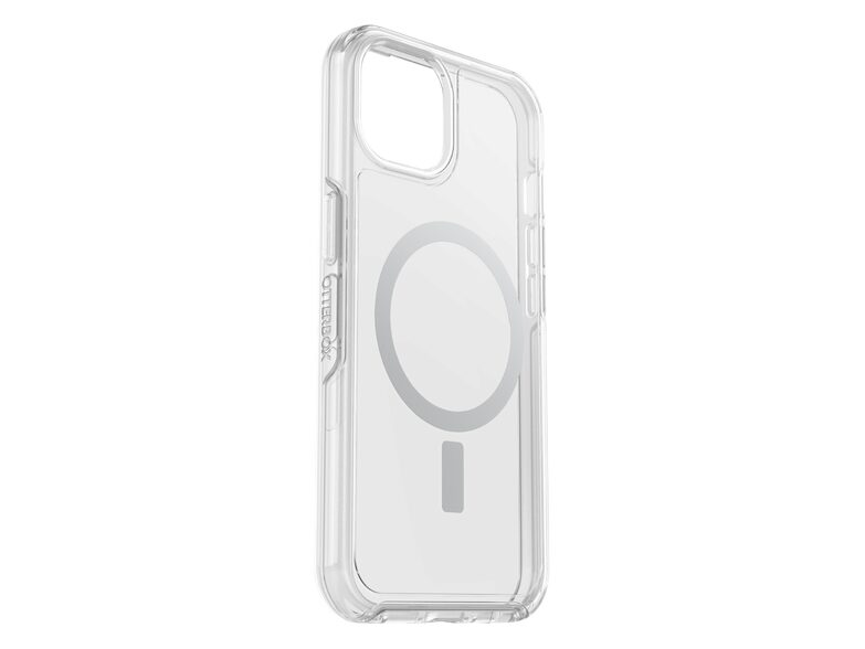 OtterBox Symmetry Series+ Schutzhülle, mit MagSafe, für iPhone 13, clear