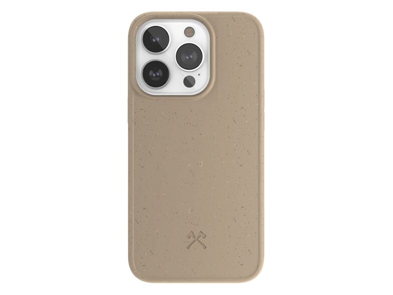 Woodcessories Bio Case MagSafe, Schutzhülle für iPhone 14 Pro Max, taupe