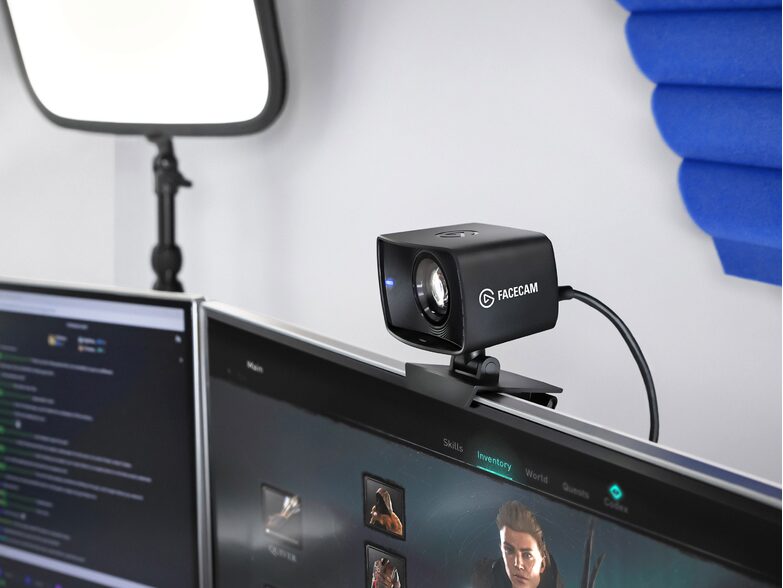 Elgato Facecam, Full-HD-Webcam, schwarz