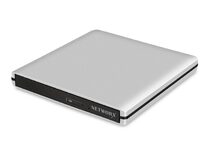 Networx Externer DVD-Brenner, USB 3.0, silber