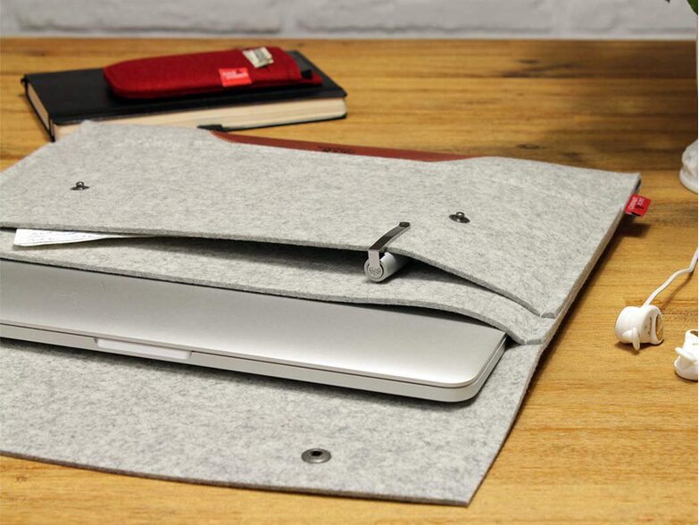 Pack & Smooch Hampshire, Schutzhülle für MacBook Pro Retina 13" (2016) grau