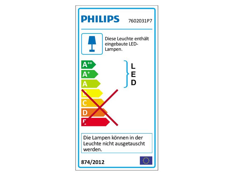 Philips Hue Go, mobile LED Tischleuchte, für Hue Lichtsystem, Bluetooth