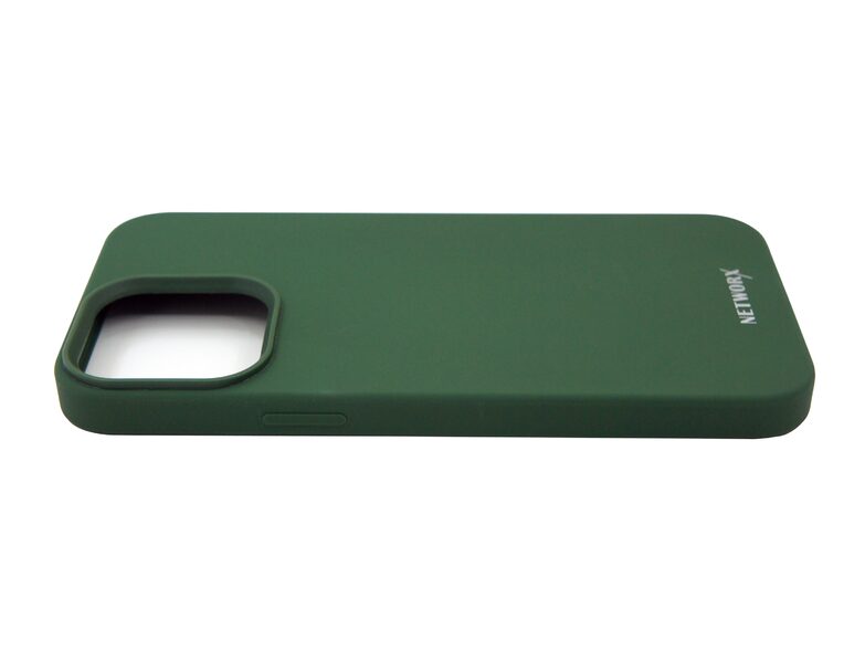 Networx Silikon Case, Schutzhülle mit MagSafe, für iPhone 13 Pro, grün