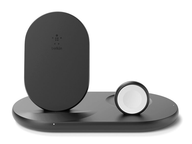 Belkin 3-in-1-Ladestation, für iPhone, Apple Watch & AirPods, Wireless, schwarz