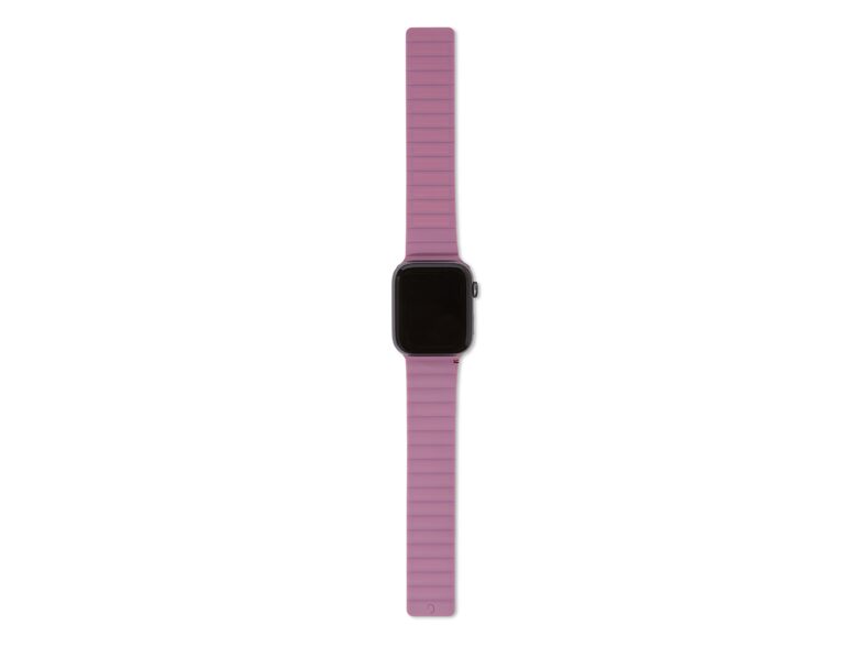 Decoded Silicone Traction Strap Lite, Armband Apple Watch 42/44/45 mm, lila
