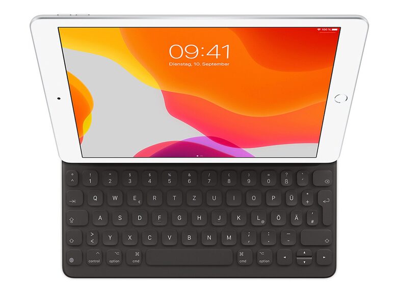 Apple Smart Keyboard, für iPad (2019-2021) & iPad Air 10,5", schwarz