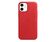 Apple iPhone Leder Case mit MagSafe, für iPhone 12 mini, (PRODUCT) red
