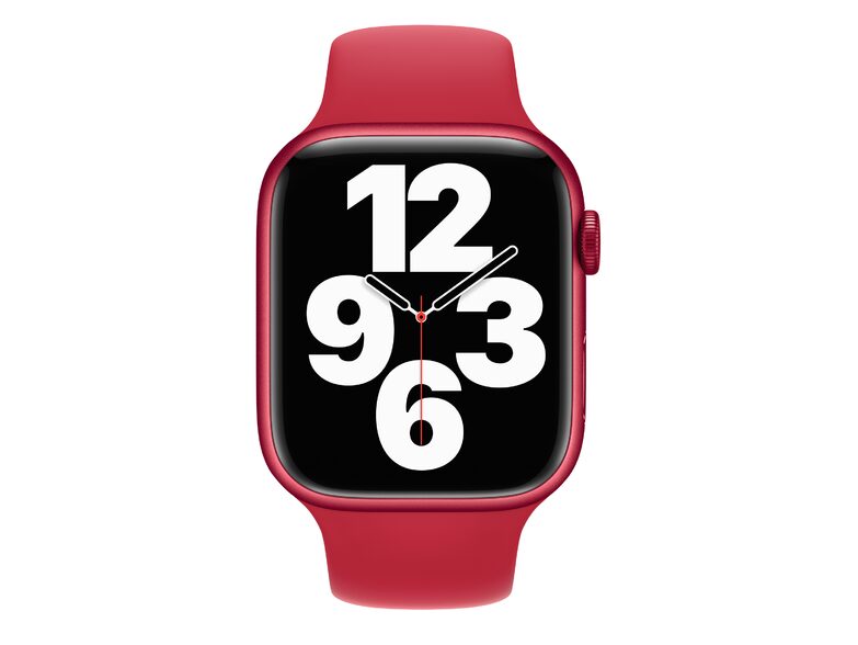 Apple Sportarmband, für Apple Watch 45 mm, (PRODUCT)RED rot