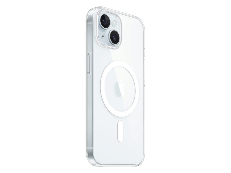 Apple iPhone Clear Case mit MagSafe, für iPhone 15, transparent