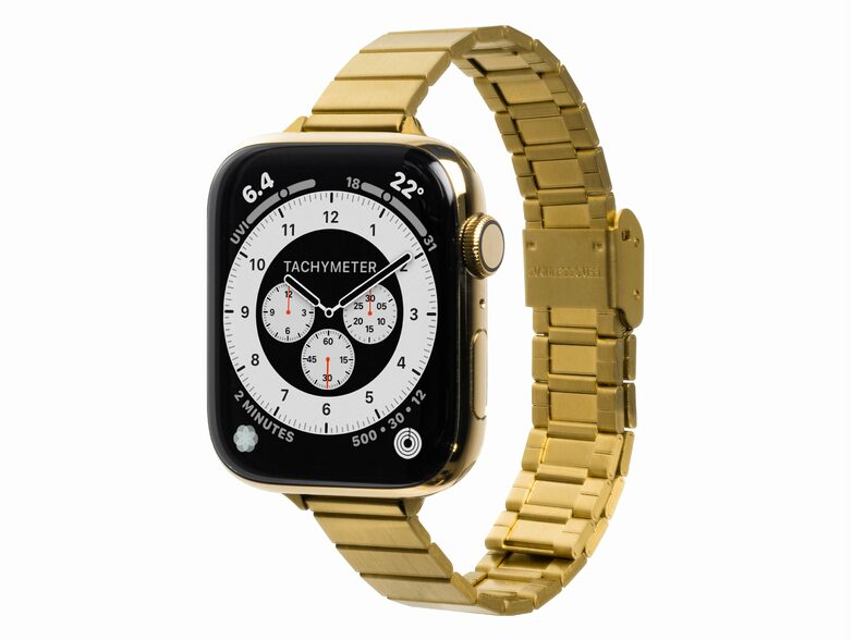 LAUT LINKS PETITE, Armband für Apple Watch 38/40/41 mm, Edelstahl, gold