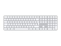 Apple Magic Keyboard, mit Touch ID Ziffernblock, deutsch, silber