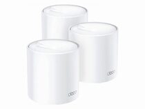 TP-Link Deco X60 V3.20, AX5400 Wi-Fi 6 WLAN Mesh System, Router, 3er-Pack, weiß
