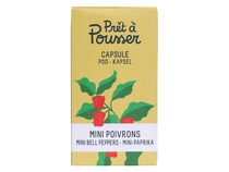 Prêt à Pousser Kapsel "Mini Paprika", Pflanzenkapsel für Lilo und Modulo