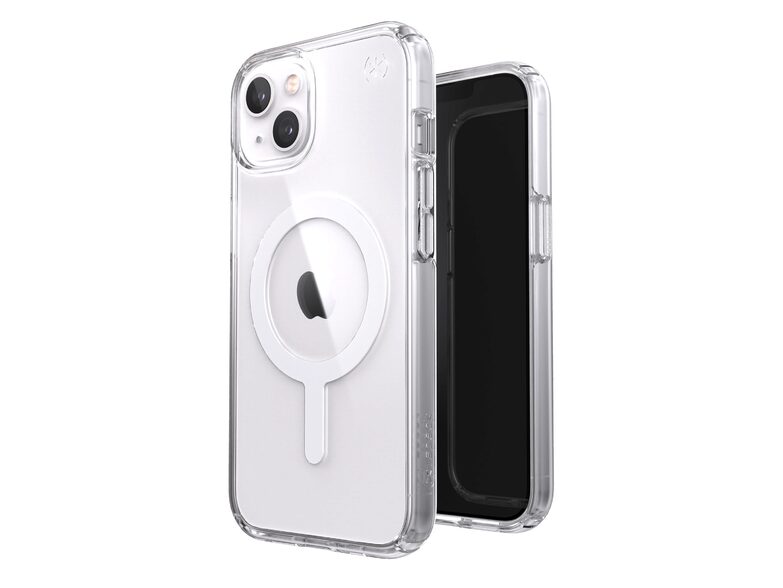 Speck Presidio Perfect Clear, Schutzhülle für iPhone 13, MagSafe, transparent