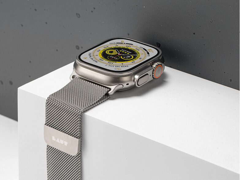 Laut ULTRA LOOP, Armband für Apple Watch 49 mm, Edelstahl, silber