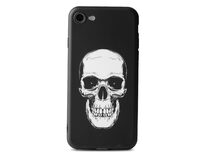 Networx Limited Skull Edition HEAD, Schutzhülle für iPhone 7/8/SE 2020, schwarz
