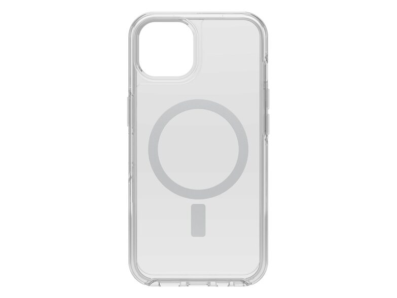 OtterBox Symmetry Series+ Schutzhülle, mit MagSafe, für iPhone 13, clear