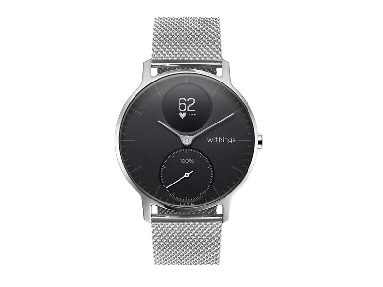Withings Milanaise Armband, für Steel HR 18 mm, silber