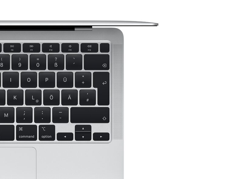 Apple MacBook Air Ret. 13", M1 8-Core CPU, 16 GB RAM, 256 GB SSD, silber