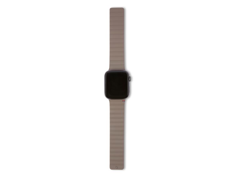 Decoded Silicone Traction Strap Lite, Armband Apple Watch 38/40/41mm, taupe