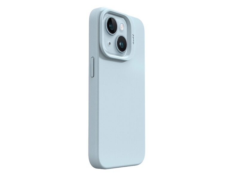 LAUT HUEX Slim, Schutzhülle für iPhone 15 Plus, MagSafe, hellblau