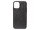 Decoded Backcover, Leder-Schutzhülle mit MagSafe, für iPhone 12 mini, schwarz