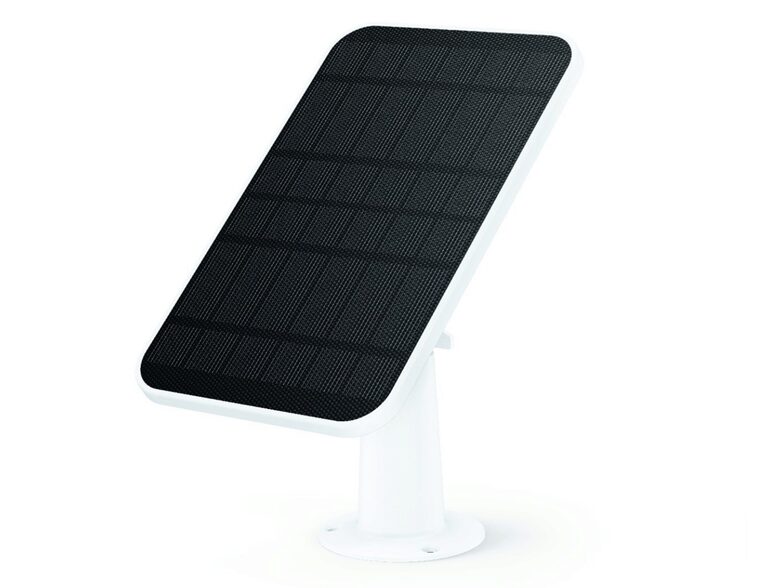 Anker eufyCam Solar Panel Ladegerät, 2,6W Solarpanel, IP65, weiß