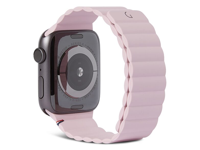 Decoded Silicone Traction Strap Lite, Armband Apple Watch 38/40/41 mm, rosa