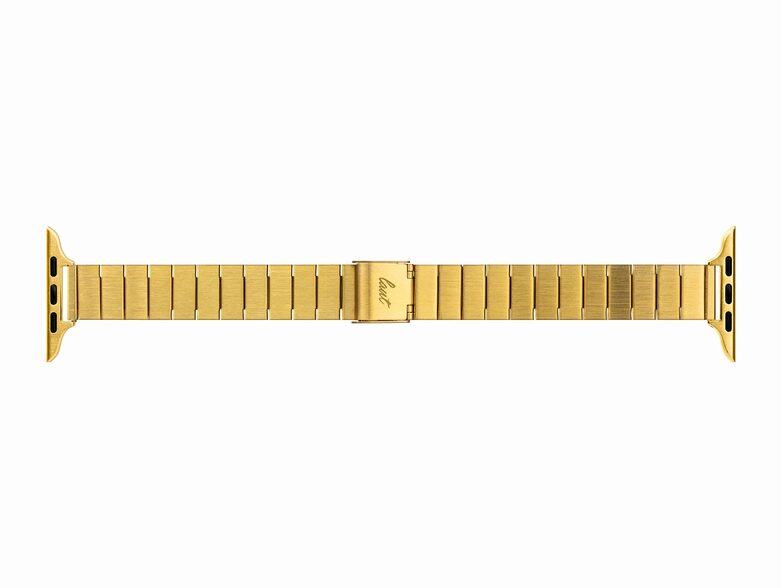 LAUT LINKS PETITE, Armband für Apple Watch 42/44/45/49 mm, Edelstahl, gold
