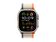 Apple Watch Ultra 2, Cell., 49 mm, Titangehäuse, Trail Loop orange/beige, M/L