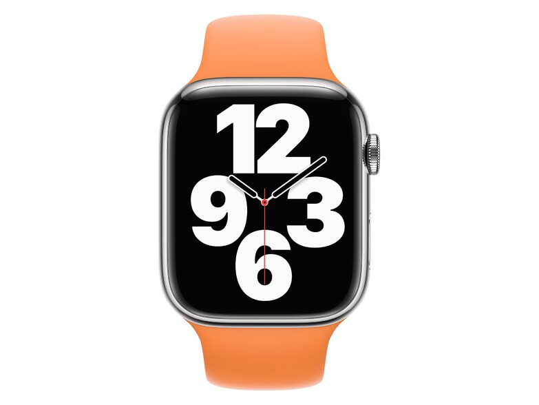 Apple Sportarmband, für Apple Watch 45 mm, gelborange