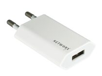 Networx USB Netzteil, für Smartphones/Tablets, 1.0 A, weiß