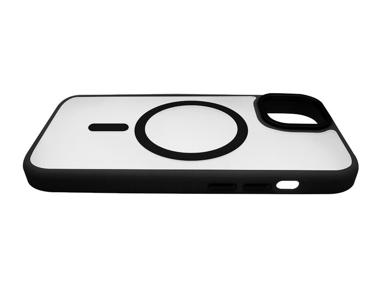Networx Hybrid-Magnet-Case, Schutzhülle für Apple iPhone 15 Plus, schwarz