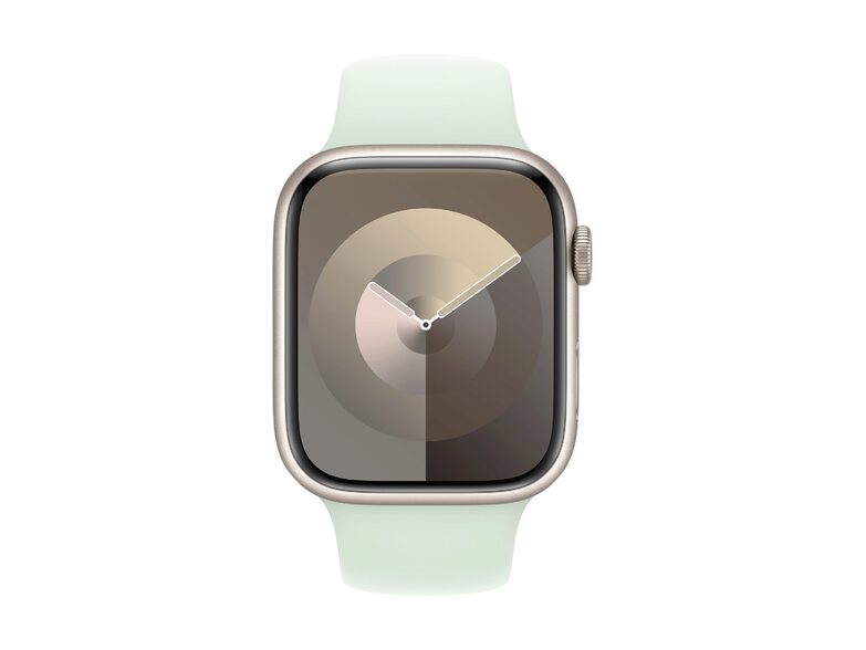 Apple Sportarmband, für Apple Watch 45 mm, S/M, blassmint