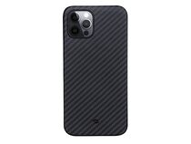 Pitaka MagEZ Case, Schutzhülle für iPhone 12 Pro, MagSafe, Aramidfaser, schwarz