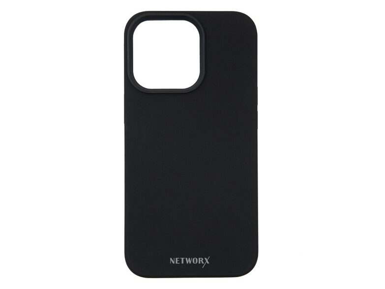 Networx Silikon Case, Schutzhülle mit MagSafe, für iPhone 13 Pro, schwarz