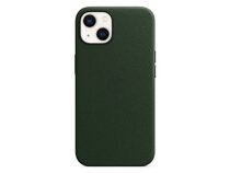 Apple iPhone Leder Case mit MagSafe, für iPhone 13, schwarzgrün
