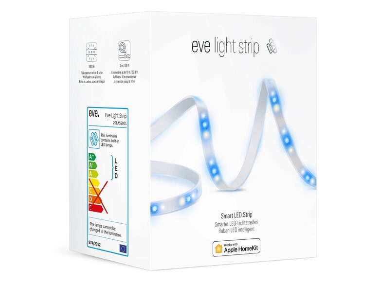 Eve Light Strip Erweiterung, smarter LED-Lichtstreifen, 2 m, weiß