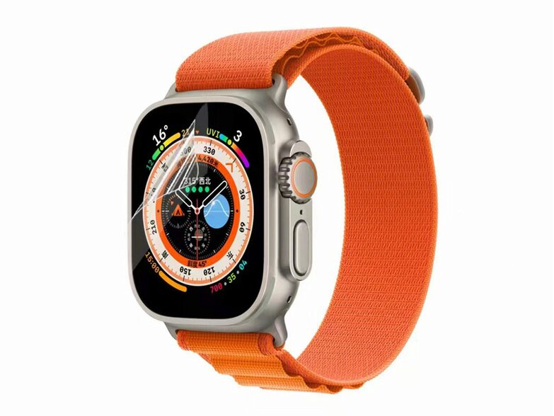 Networx Apple Watch Schutzfolie, für Apple Watch Ultra 49 mm, clear