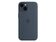 Apple iPhone Silikon Case mit MagSafe, für iPhone 14, sturmblau