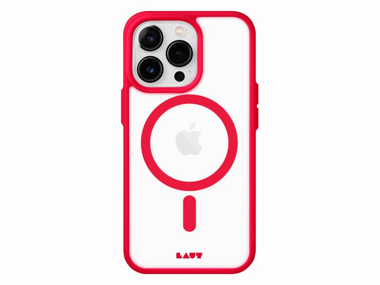 LAUT HUEX Protect, Schutzhülle für iPhone 14 Pro, mit MagSafe, rot