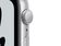 Apple Watch Nike SE, 44 mm, Alu. silber, Sportarmband platinum/schwarz