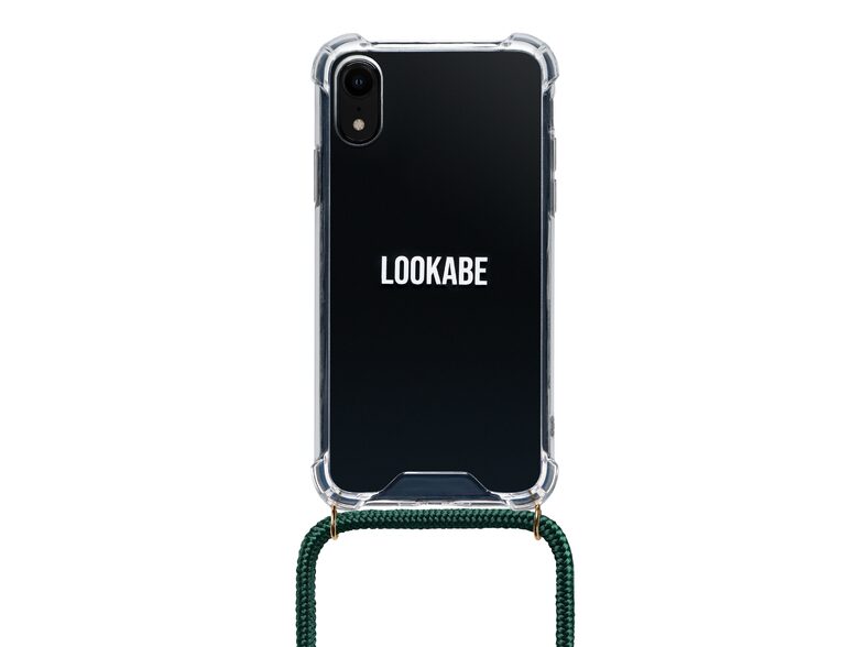 LOOKABE Necklace Case, Handykette für iPhone 7/8/SE, grün