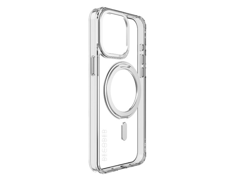 Decoded Recycled Plastic Loop Back Cover, Hülle für iPhone 15 Pro Max, clear